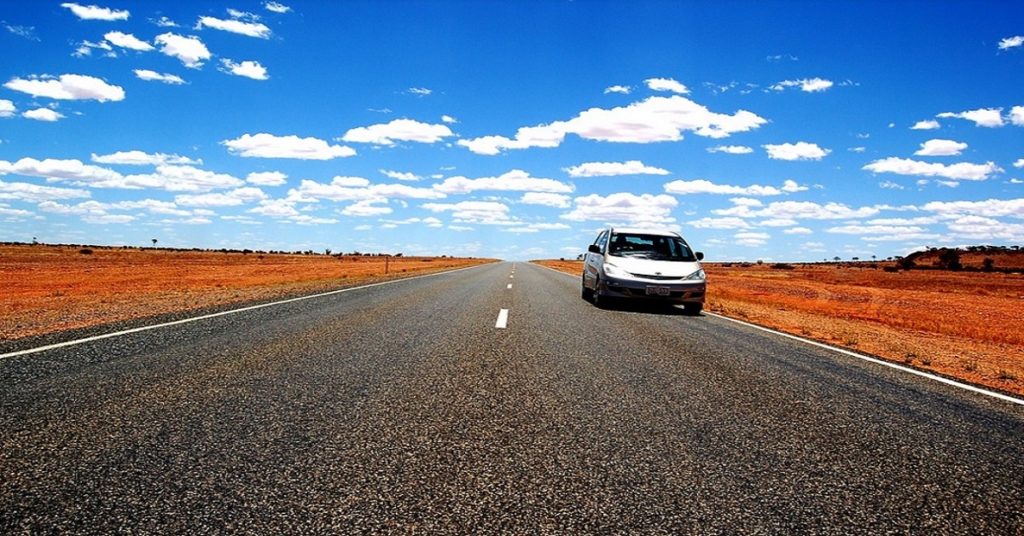 rental car driving