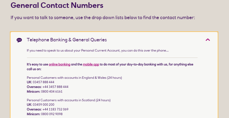 Natwest Customer Service Conatact Phone Number Help 0345 788 8444