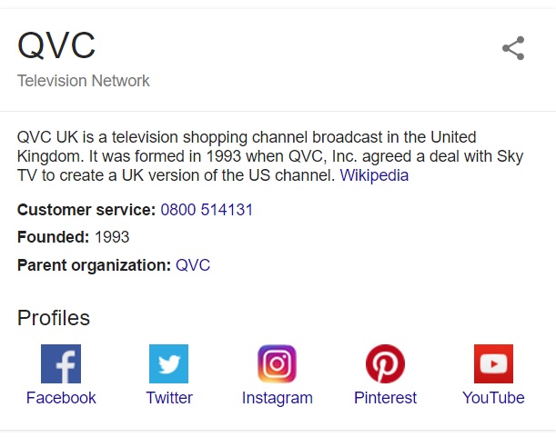 QVC Contact Info 