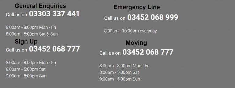 Utilita Customers Contact Number: 0330 333 7441 - Helpline